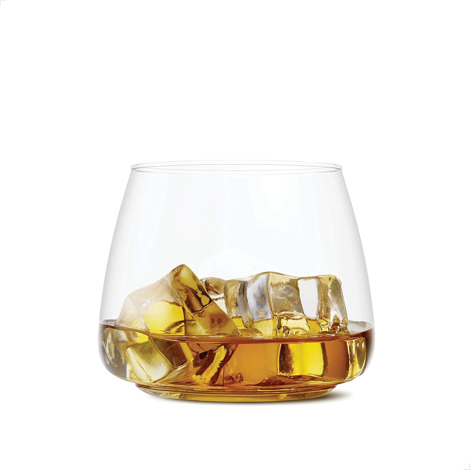 imageTOSSWARE POP 12oz Rocks SET OF 12 Premium Quality Recyclable Unbreakable ampamp Crystal Clear Plastic Cocktail Glasses 12 Count Pack of 112 Count Pack of 1
