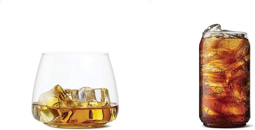 imageTOSSWARE POP 12oz Rocks SET OF 12 Premium Quality Recyclable Unbreakable ampamp Crystal Clear Plastic Cocktail Glasses 12 Count Pack of 112 Count Pack of 1