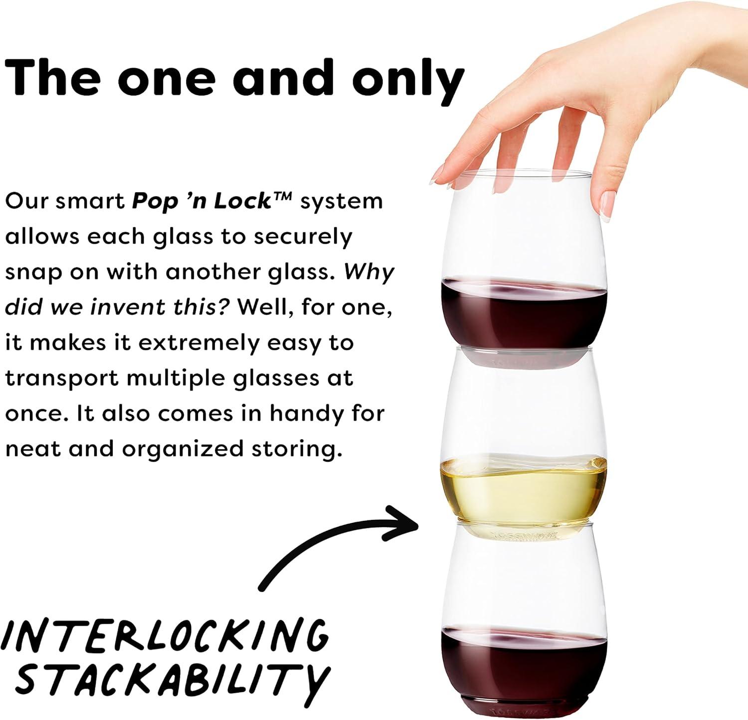 imageTOSSWARE POP 18oz Pint SET OF 12 Premium Quality Recyclable Unbreakable ampamp Crystal Clear Plastic Beer Glasses 12 Count Pack of 1210 Count Pack of 1
