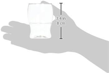 imageTOSSWARE POP 7oz Pint Mini SET OF 12 Premium Quality Recyclable Unbreakable ampamp Crystal Clear Plastic Beer Glasses 12 Count Pack of 148 Count Pack of 1