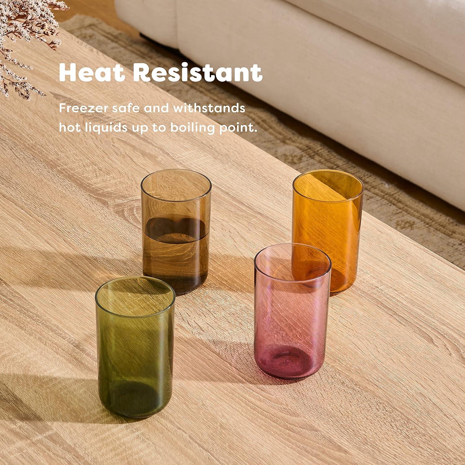 imageTOSSWARE RESERVE 10oz Tumbler  Color Series SET OF 4 Premium Quality Tritan Dishwasher Safe ampamp Heat Resistant Unbreakable Party Cups