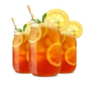 TOSSWARE POP 16oz Mason, Premium Quality, Recyclable, Unbreakable & Crystal Clear Plastic Drinking Jar, 12 Count (Pack of 1)(12 Count (Pack of 1))