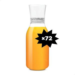 TOSSWARE POP 32oz Carafe Set of 2, Premium Quality, Recyclable, Unbreakable & Crystal Clear Plastic Drink Pitcher(SET OF 72)