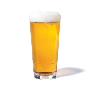 TOSSWARE RESERVE 20oz Stacking Cooler, SET OF 4, Premium Quality, Tritan Dishwasher Safe & Heat Resistant Unbreakable Plastic Beer Glasses, Clear(4 Count (Pack of 1))